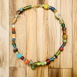 50% OFF Handmade Funky Beaded Necklace | Adjustable|